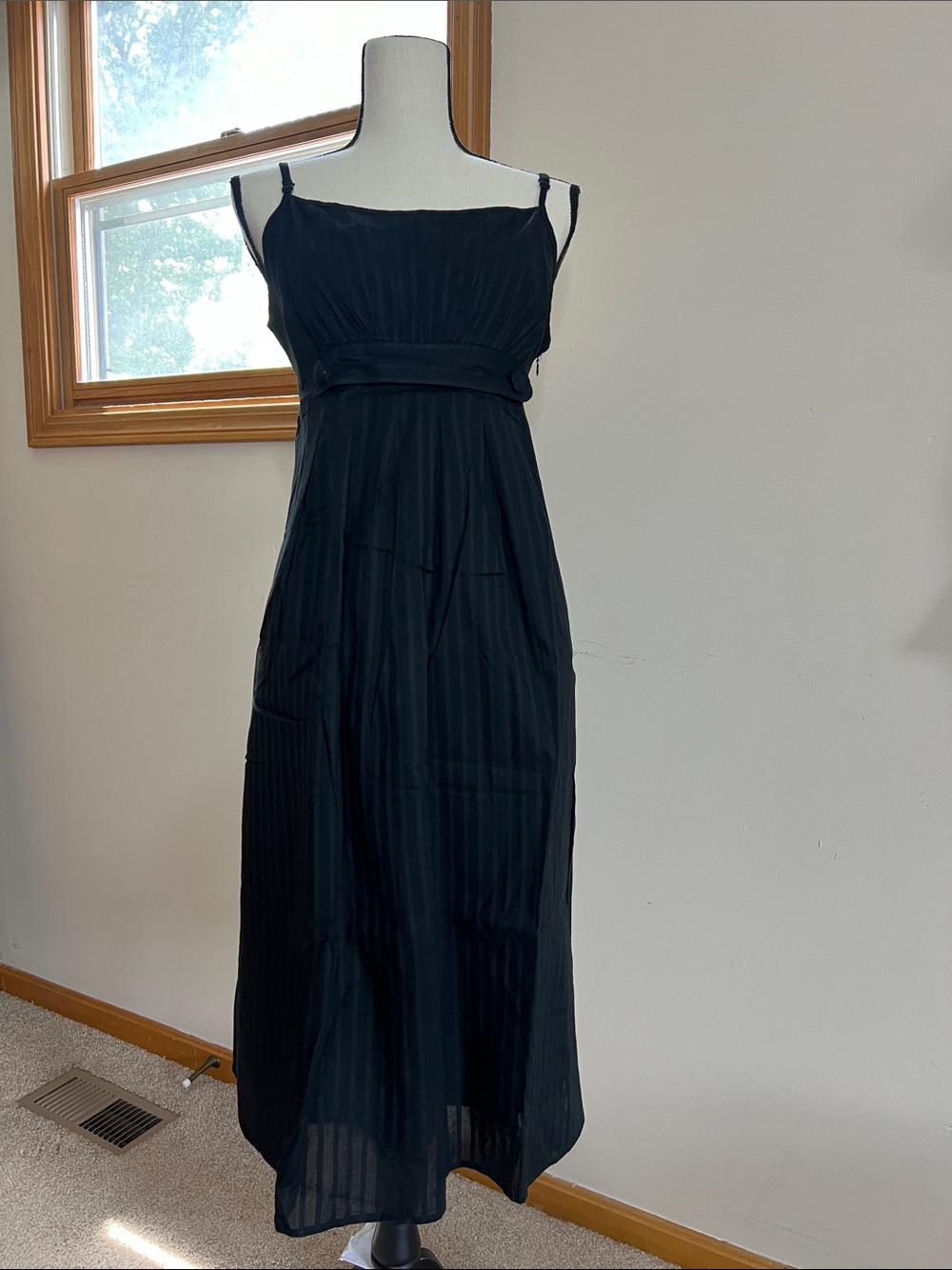 Liz Lange for Target Maternity Black Sleeveless Maxi Dress